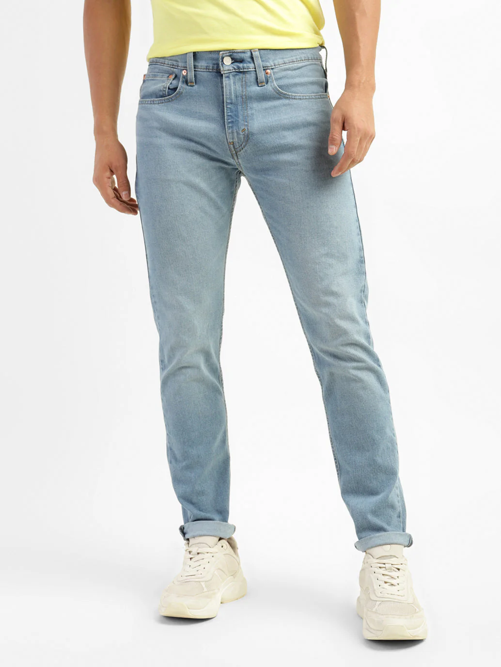 Men's 512 Blue Slim Tapered Fit Mid Rise Jeans - Image 2