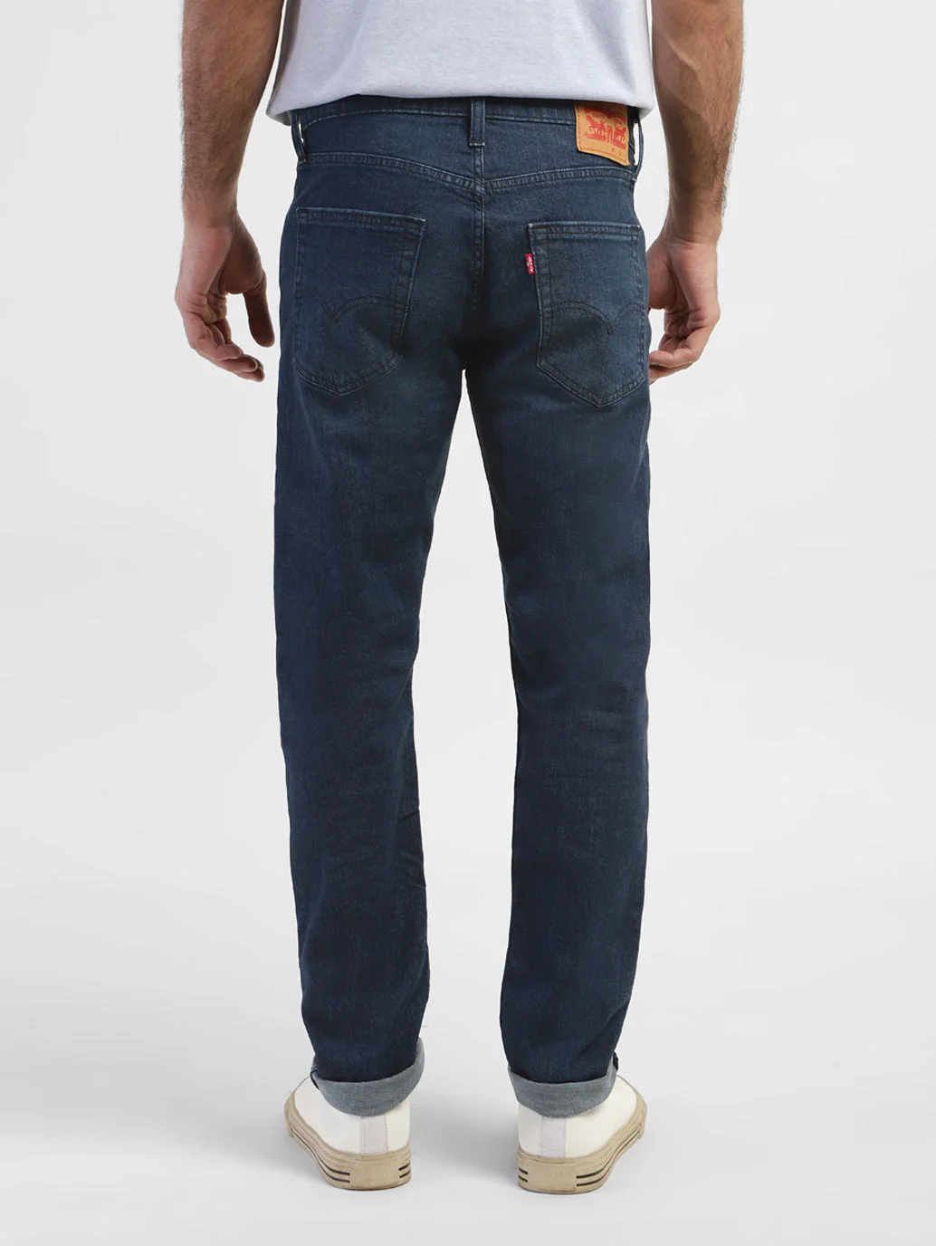 Men's 512 Blue Slim Tapered Fit Mid Rise Jeans - Image 3