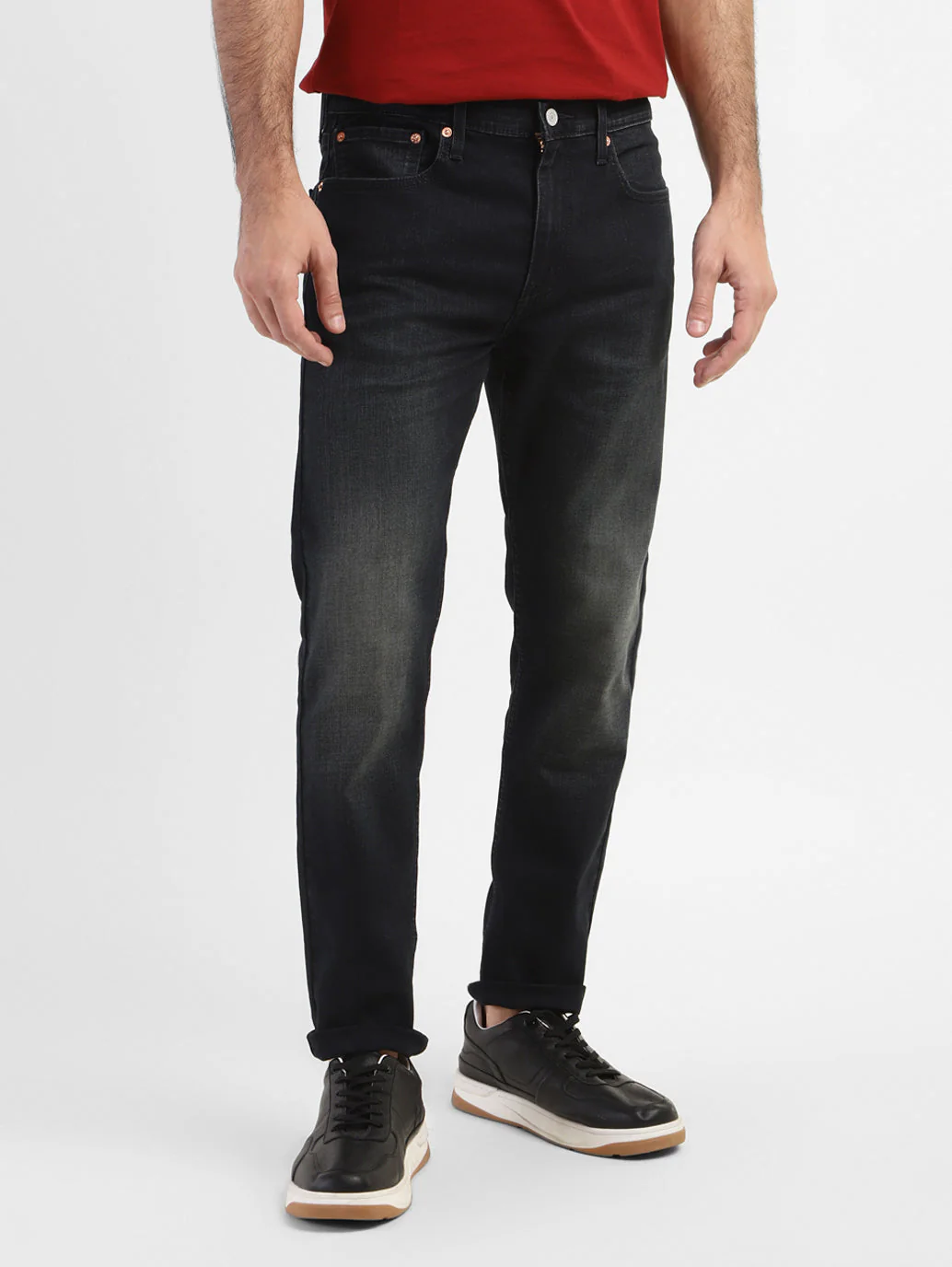 Men's 512 Blue Slim Tapered Fit Mid Rise Jeans - Image 2