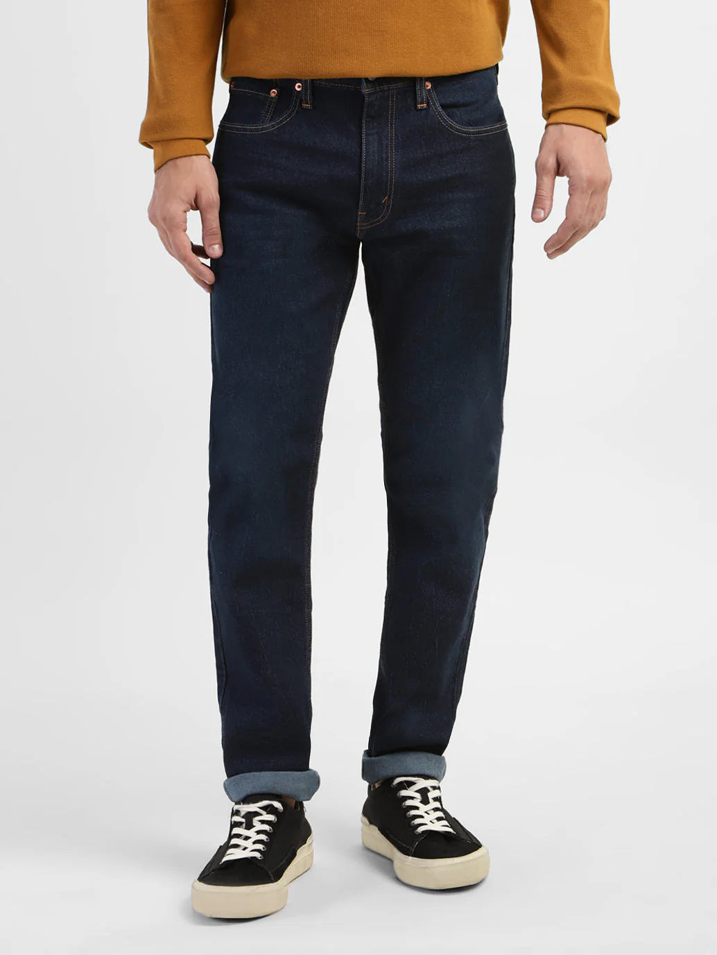 Men's 512 Blue Slim Tapered Fit Mid Rise Jeans - Image 2