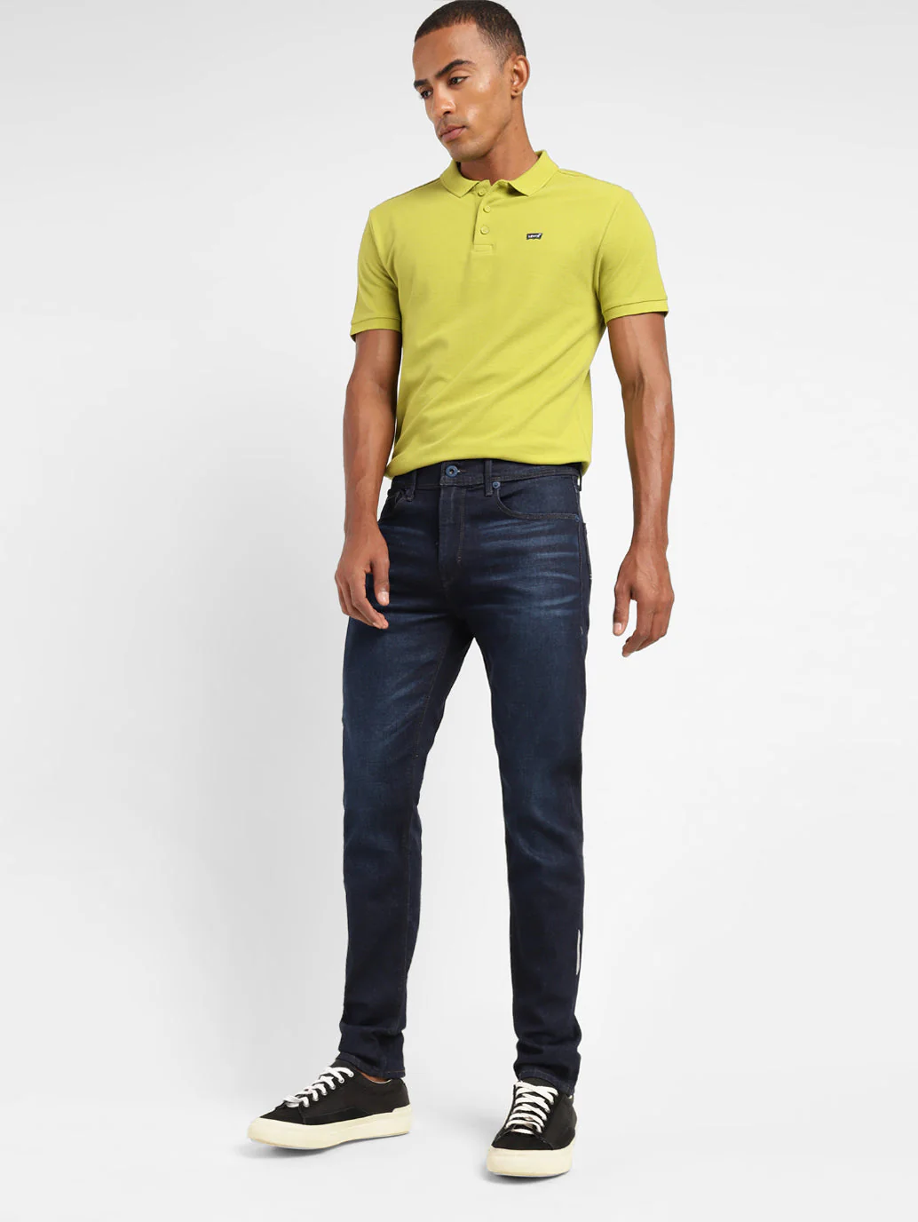 Men's 512 Blue Slim Tapered Fit Mid Rise Jeans