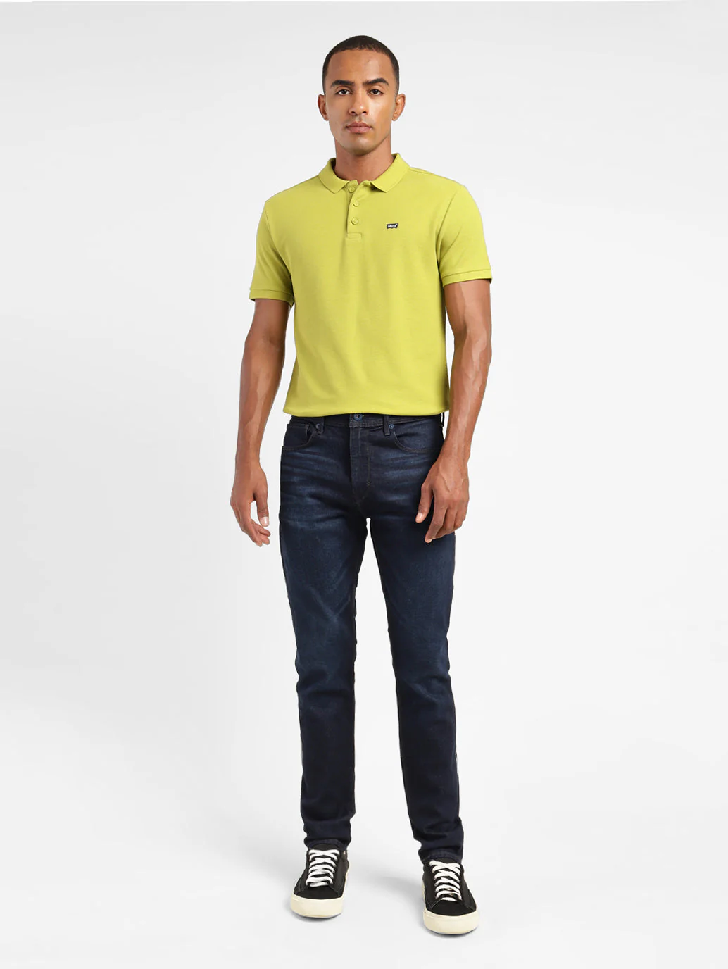Men's 512 Blue Slim Tapered Fit Mid Rise Jeans - Image 6