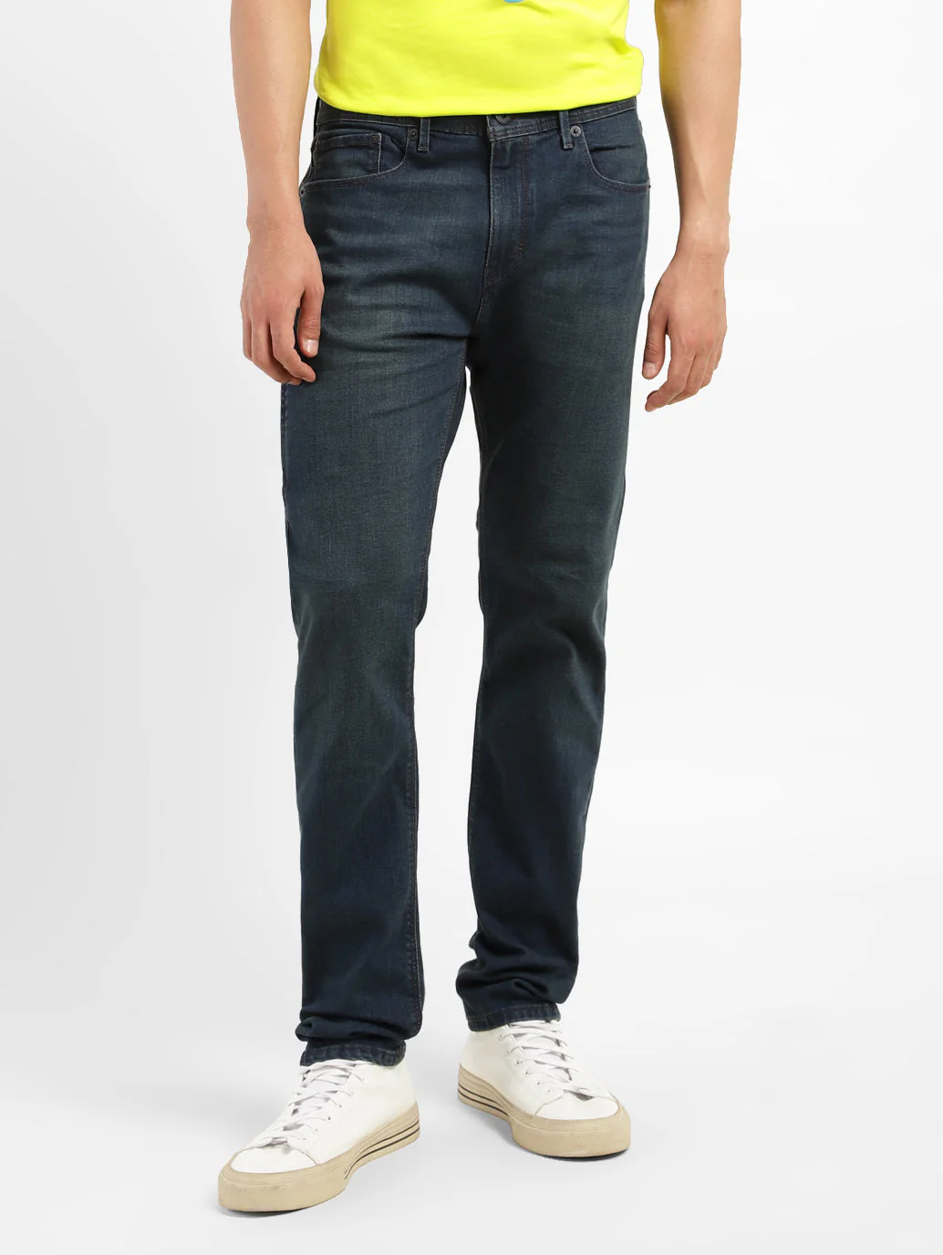 Men's 512 Blue Slim Tapered Fit Mid Rise Jeans - Image 3