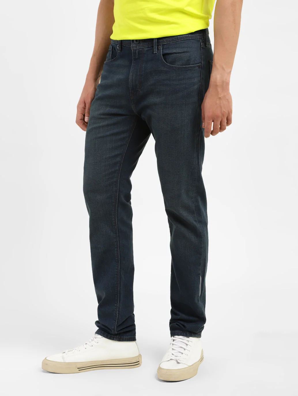 Men's 512 Blue Slim Tapered Fit Mid Rise Jeans - Image 5