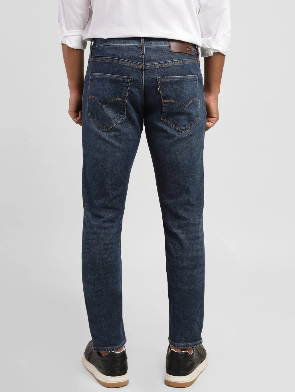 Men's Redloop 512 Blue Slim Tapered Fit Mid Rise Jeans - Image 3
