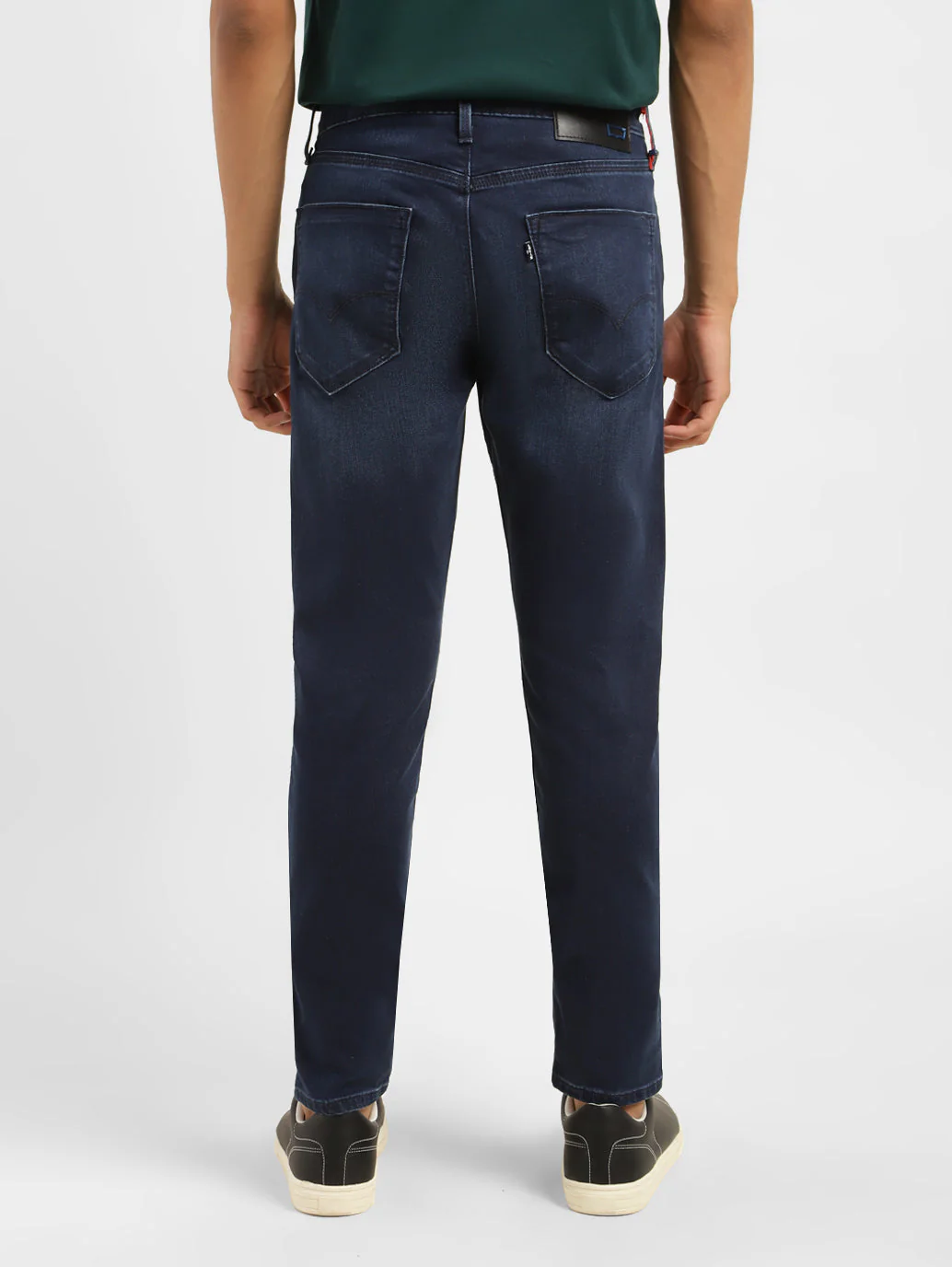 Men's Redloop 512 Blue Slim Tapered Fit Mid Rise Jeans - Image 3