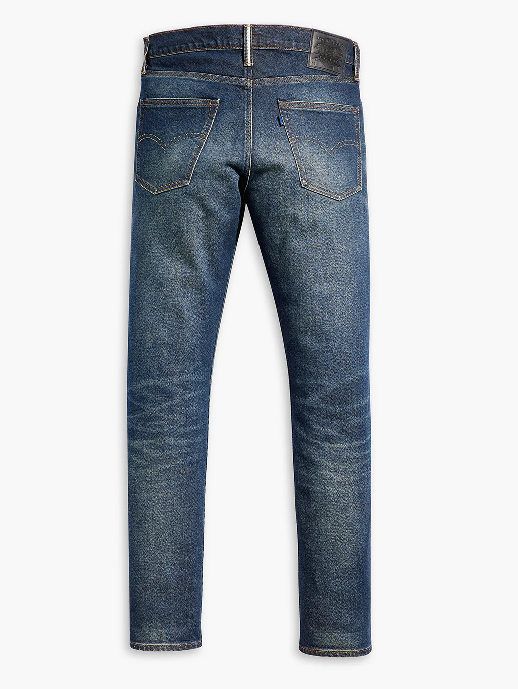 Men's 512 Blue Slim Tapered Fit Mid Rise Jeans - Image 16