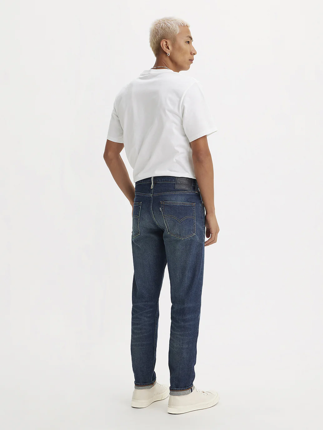 Men's 512 Blue Slim Tapered Fit Mid Rise Jeans - Image 3