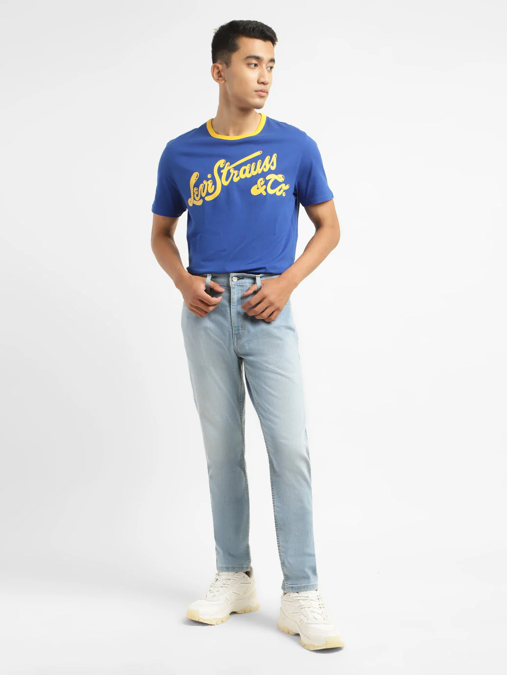Men's 512 Indigo Slim Tapered Fit Mid Rise Jeans