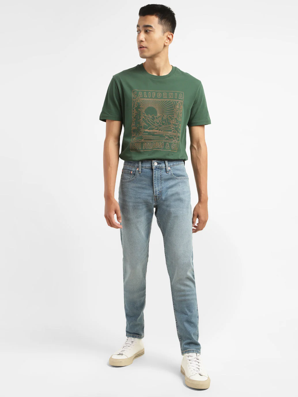 Men's 512 Indigo Slim Tapered Fit Mid Rise Jeans - Image 28