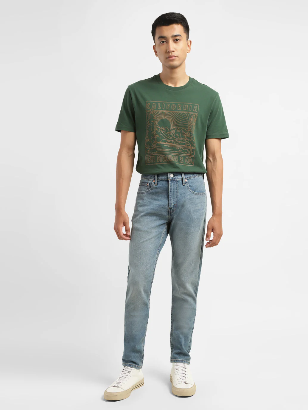 Men's 512 Indigo Slim Tapered Fit Mid Rise Jeans - Image 29