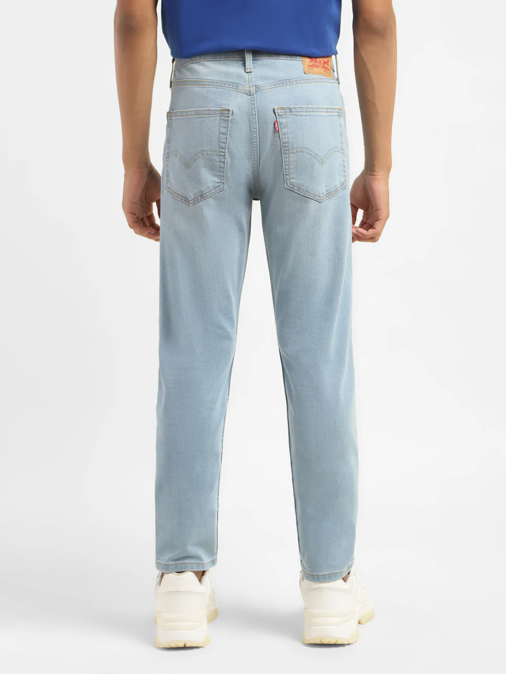Men's 512 Indigo Slim Tapered Fit Mid Rise Jeans - Image 5