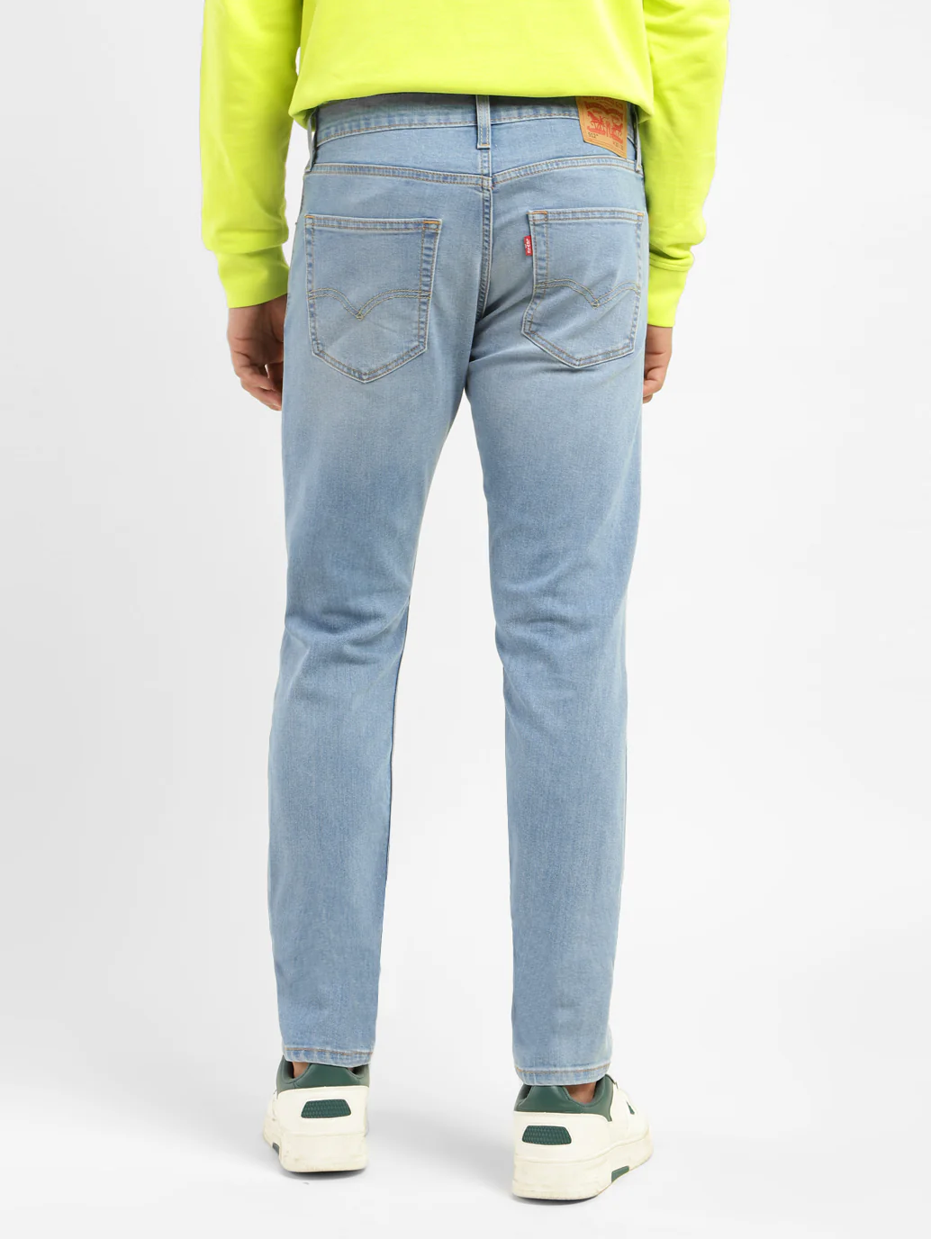 Men's 512 Blue Slim Tapered Fit Mid Rise Jeans - Image 2