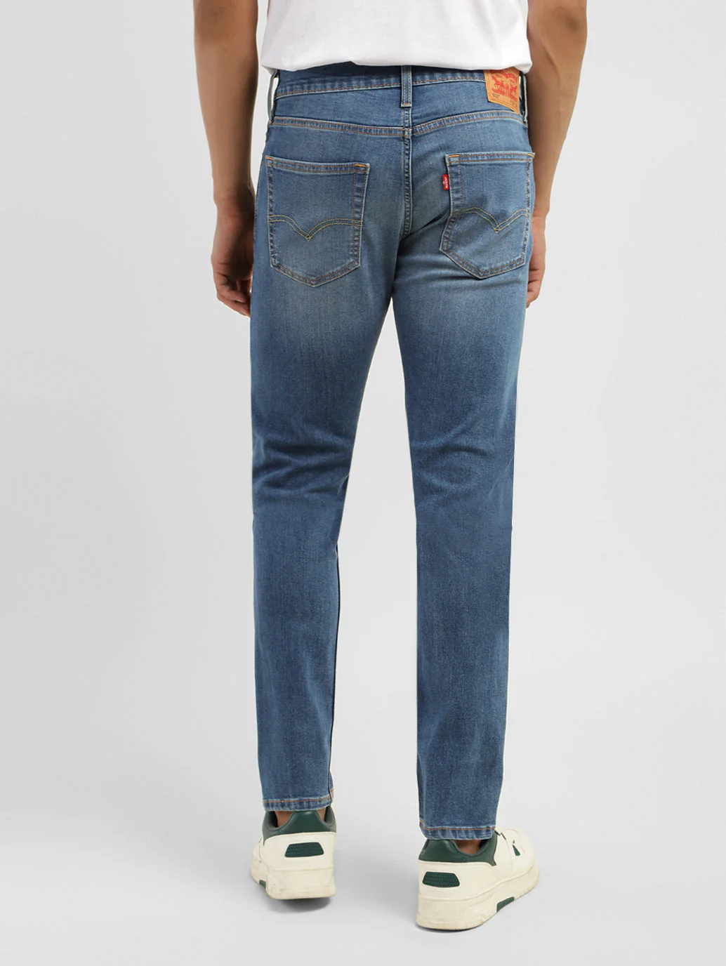 Men's 512 Indigo Slim Tapered Fit Mid Rise Jeans - Image 5