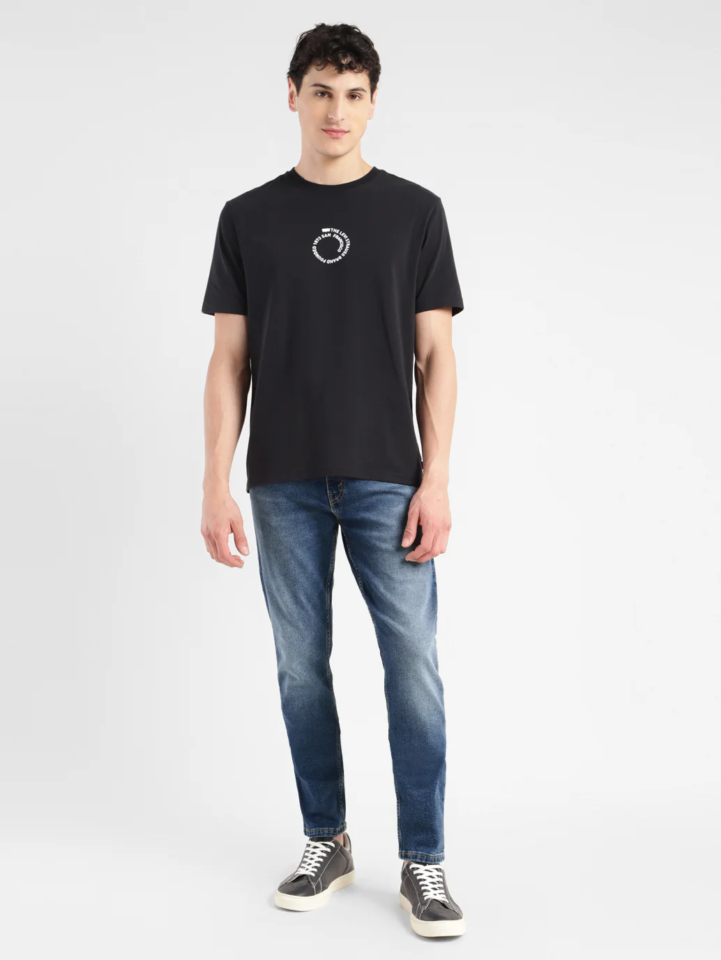Men's 512 Blue Slim Tapered Fit Mid Rise Jeans - Image 11