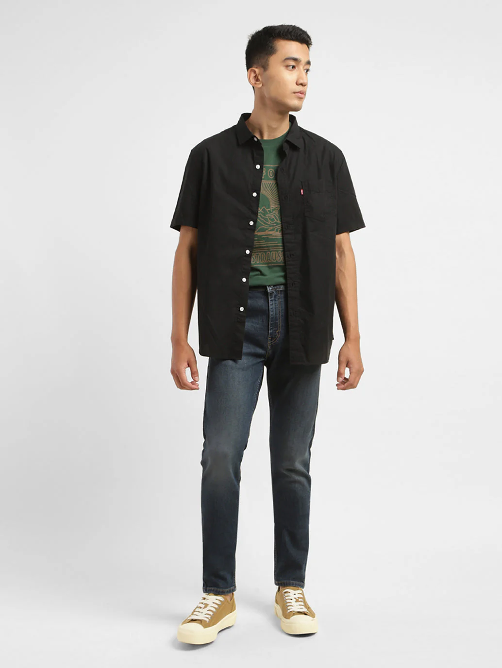Men's 512 Blue Slim Tapered Fit Mid Rise Jeans - Image 2