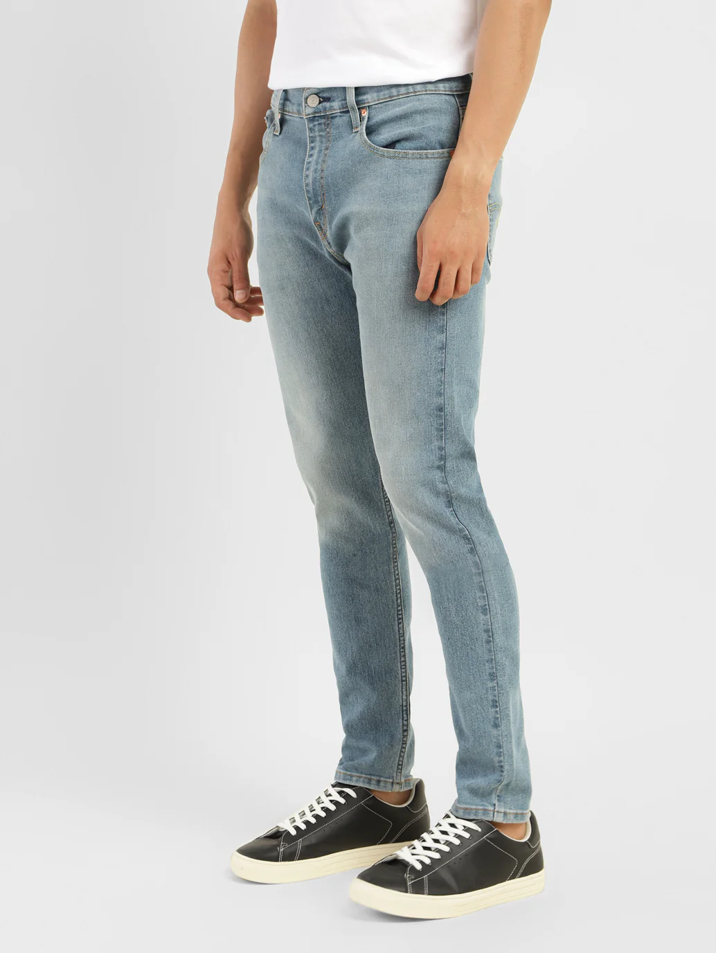 Men's 512 Blue Slim Tapered Fit Mid Rise Jeans - Image 5