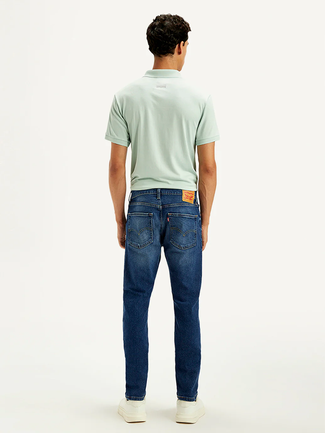 Men's 512 Blue Slim Tapered Fit Mid Rise Jeans - Image 2