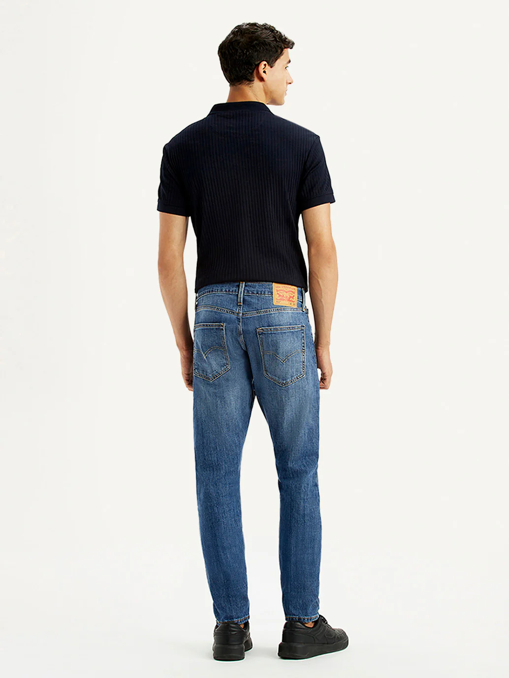 Men's 512 Blue Slim Tapered Fit Mid Rise Jeans - Image 5