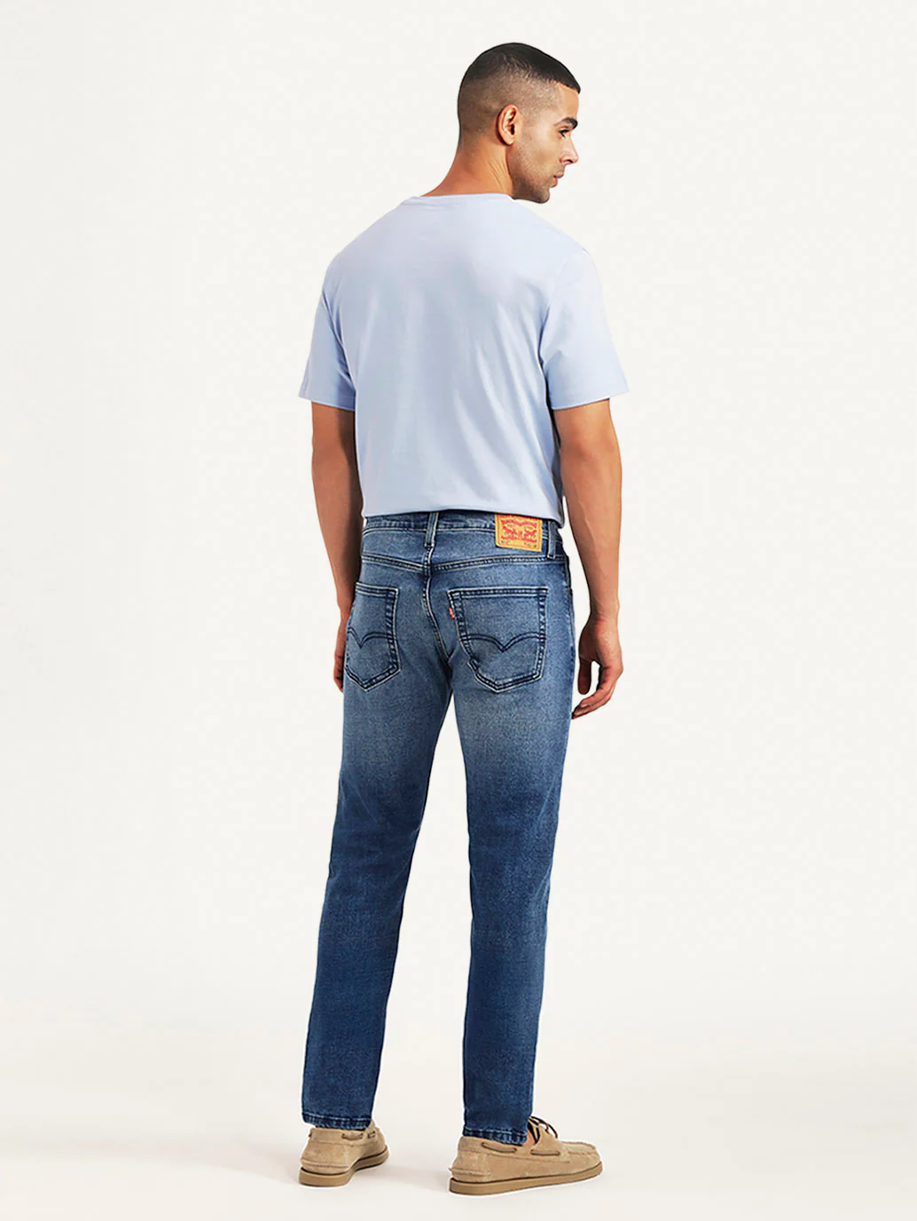 Men's 512 Blue Slim Tapered Fit Hyper Stretch Jeans - Image 5