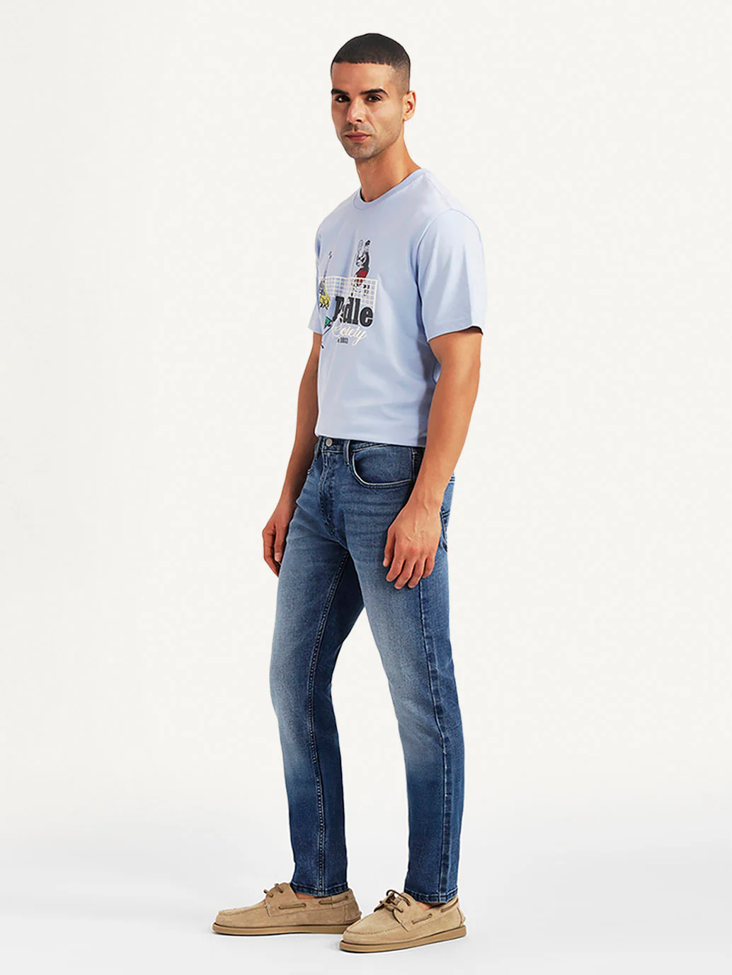 Men's 512 Blue Slim Tapered Fit Hyper Stretch Jeans - Image 7