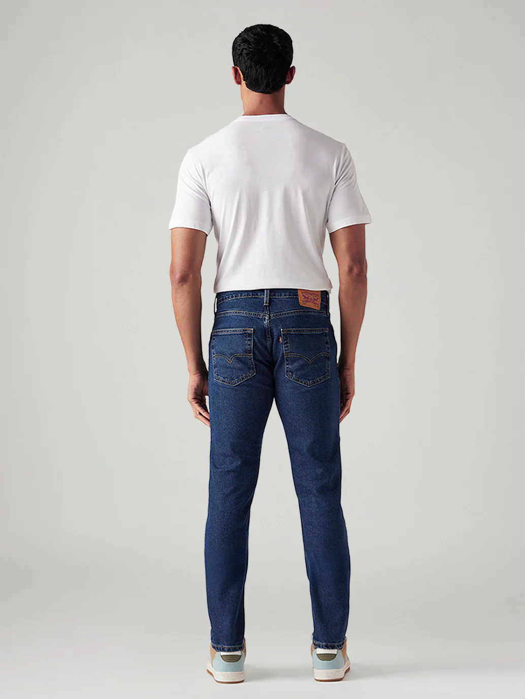 Men's 512 Blue Slim Tapered Fit Mid Rise Jeans - Image 5