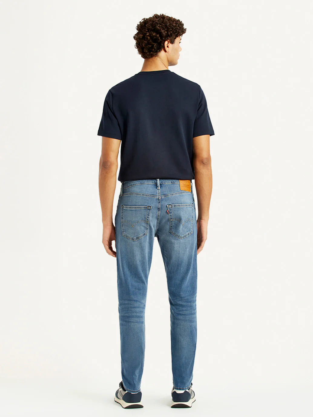 Men's 512 Blue Slim Tapered Fit Mid Rise Selvedge Jeans - Image 3