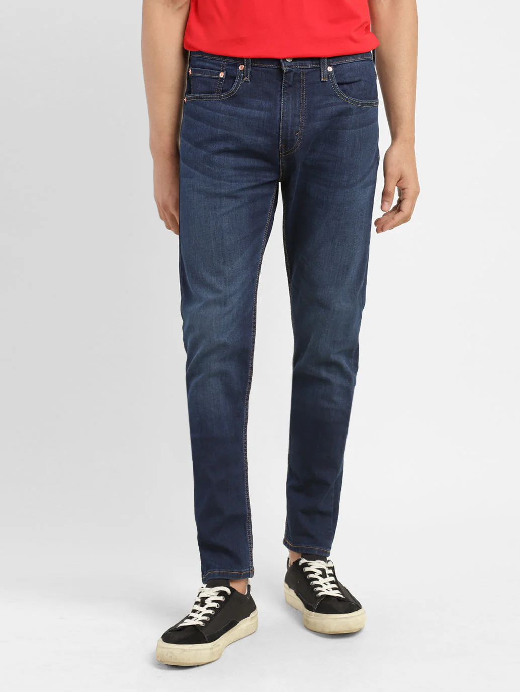Men's 512 Blue Slim Tapered Fit Mid Rise Jeans - Image 2
