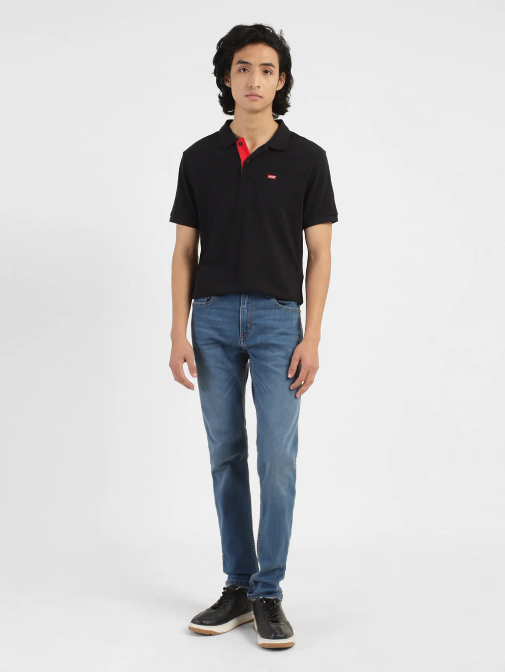 Men's 512 Blue Slim Tapered Fit Mid Rise Jeans - Image 6