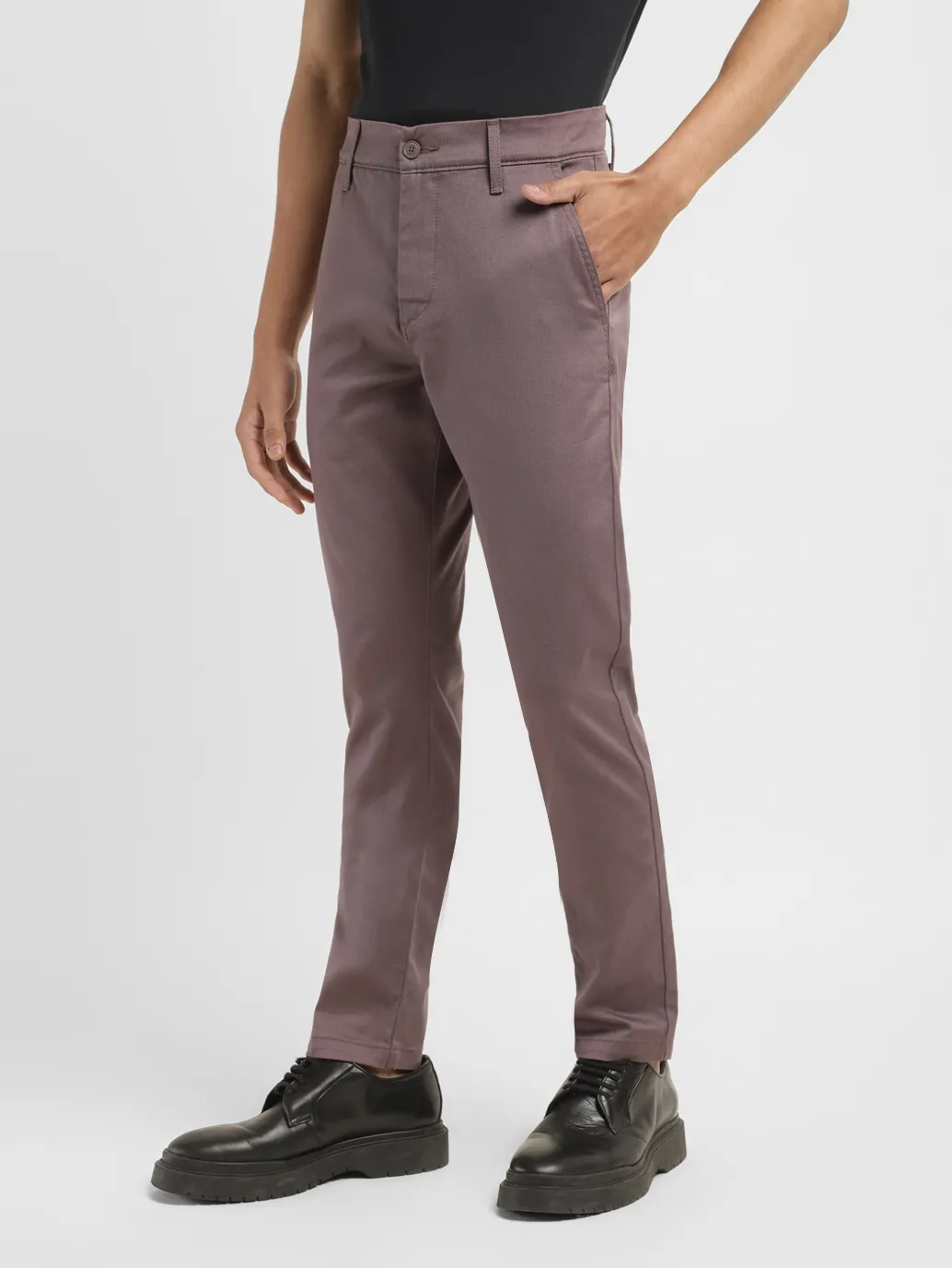 Men's 512 Brown Slim Tapered Fit Chinos - Image 5