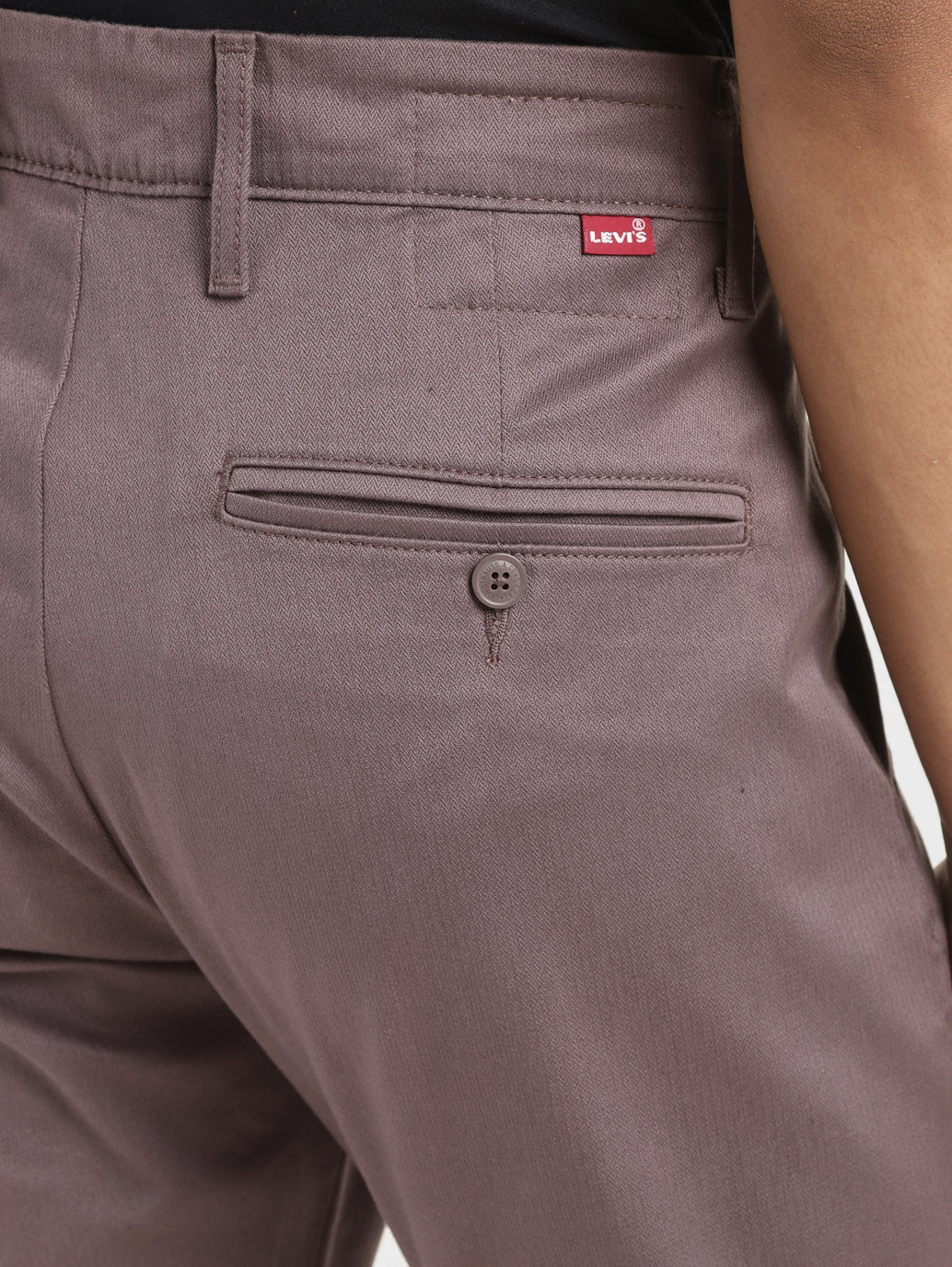 Men's 512 Brown Slim Tapered Fit Chinos - Image 6