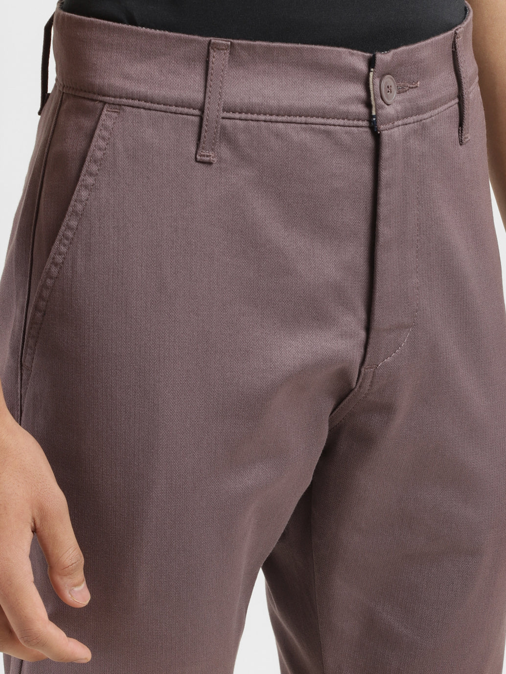 Men's 512 Brown Slim Tapered Fit Chinos - Image 7