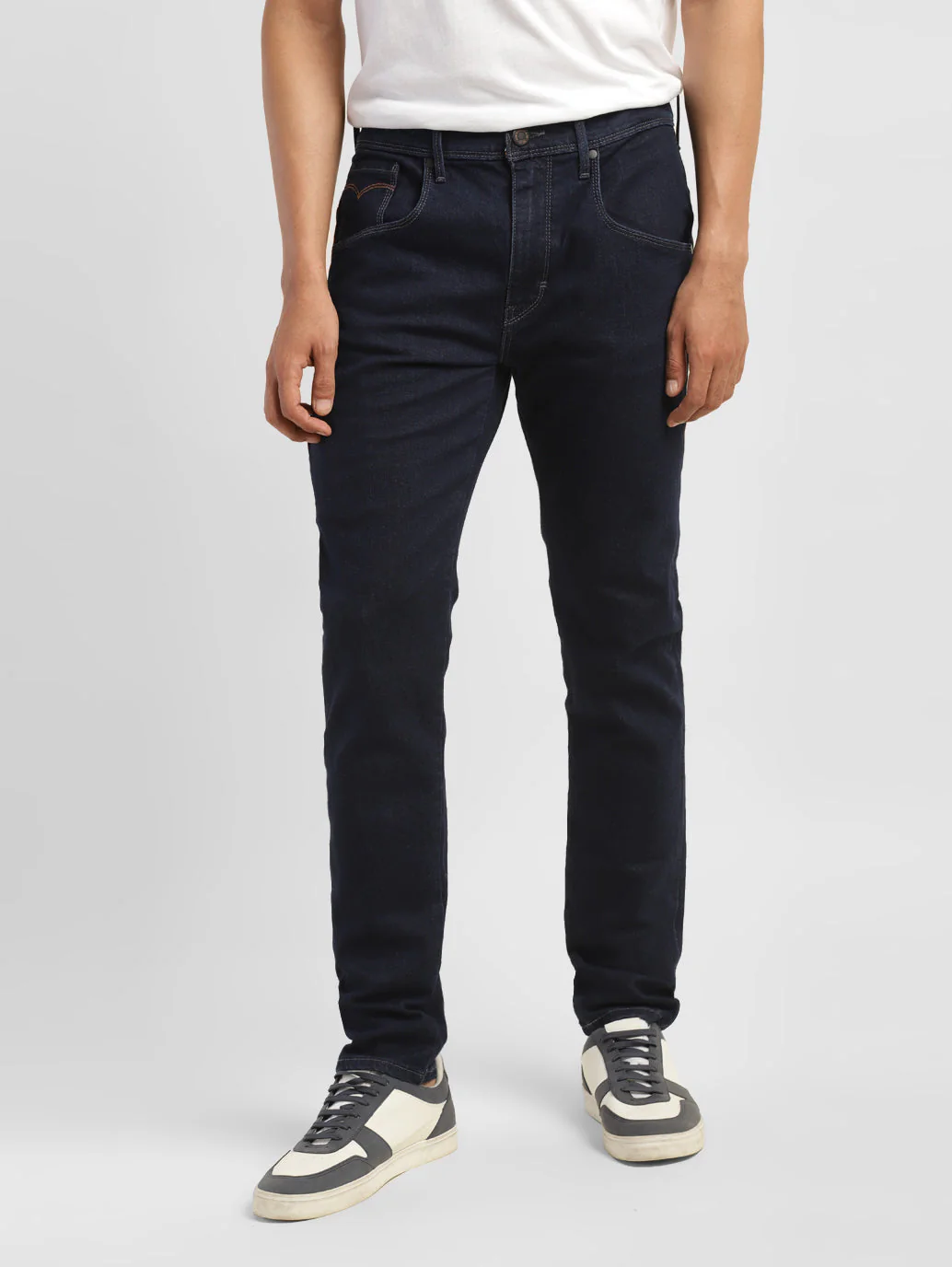 Men's 512 Blue Slim Tapered Fit Mid Rise Jeans - Image 2