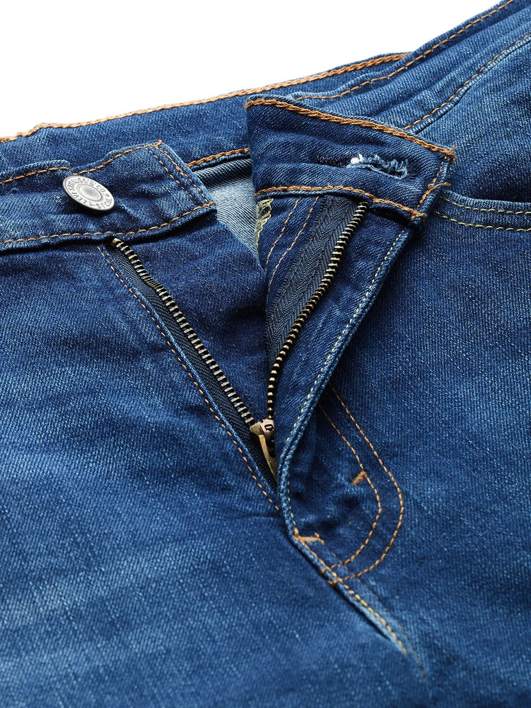 Men's 512 Blue Slim Tapered Fit Mid Rise Jeans - Image 6