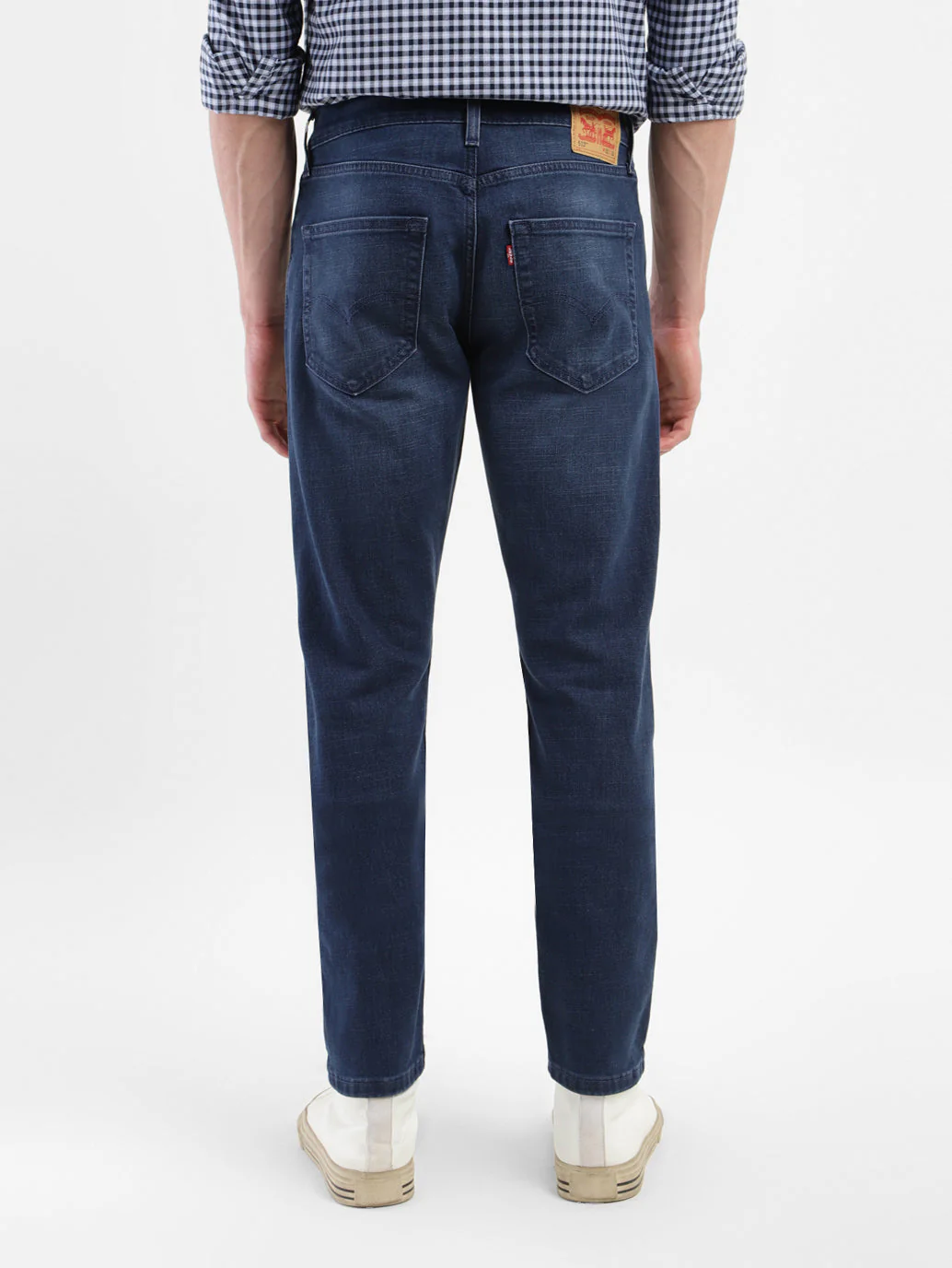 Men's 512 Blue Slim Tapered Fit Mid Rise Jeans - Image 3