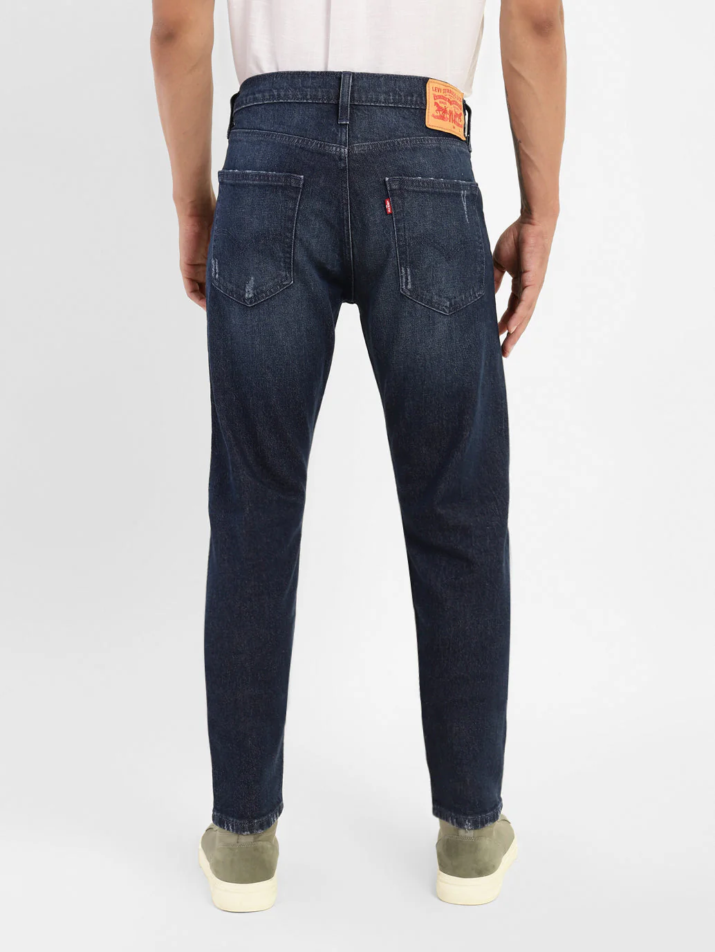 Men's 512 Blue Slim Tapered Fit Mid Rise Jeans - Image 3
