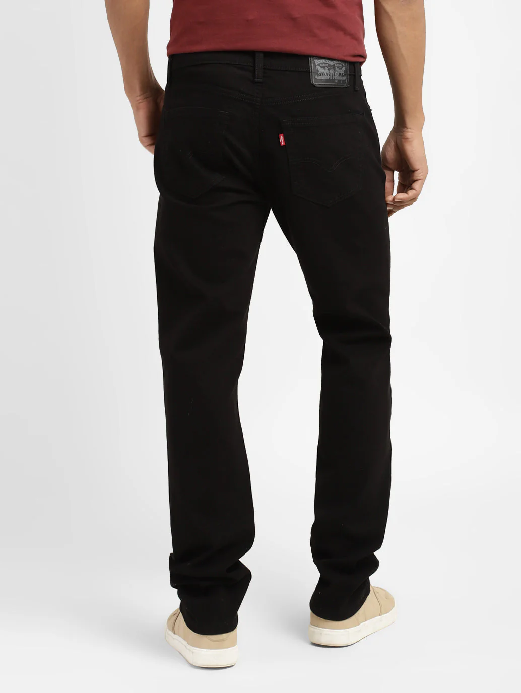 Men's 512 Blue Slim Tapered Fit Mid Rise Jeans - Image 3