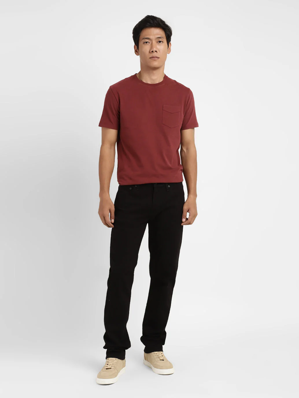Men's 512 Blue Slim Tapered Fit Mid Rise Jeans - Image 6