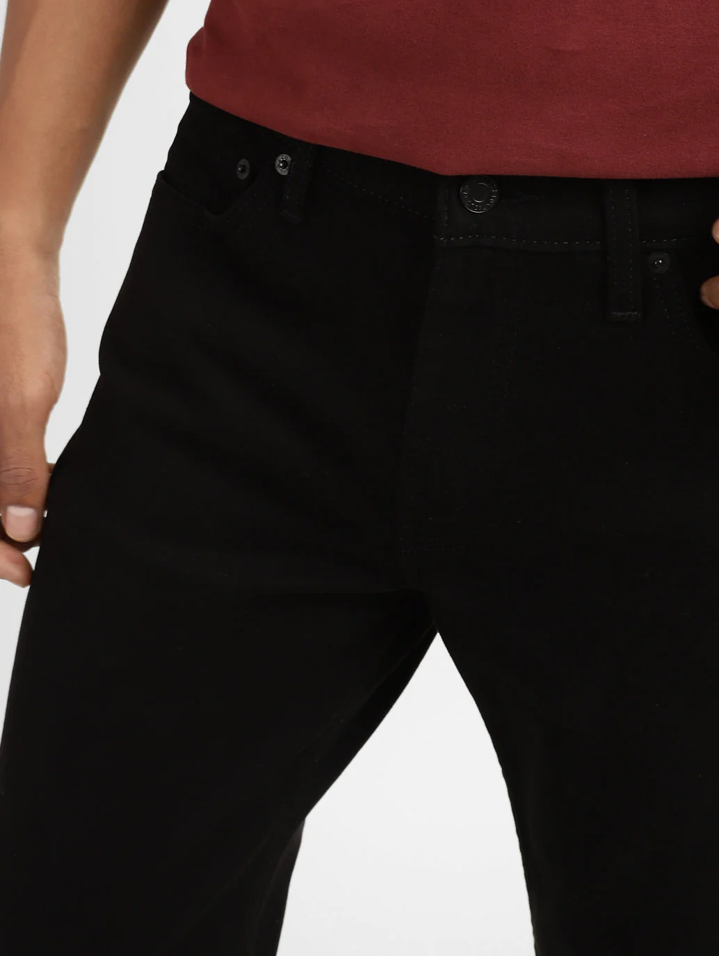Men's 512 Blue Slim Tapered Fit Mid Rise Jeans - Image 7