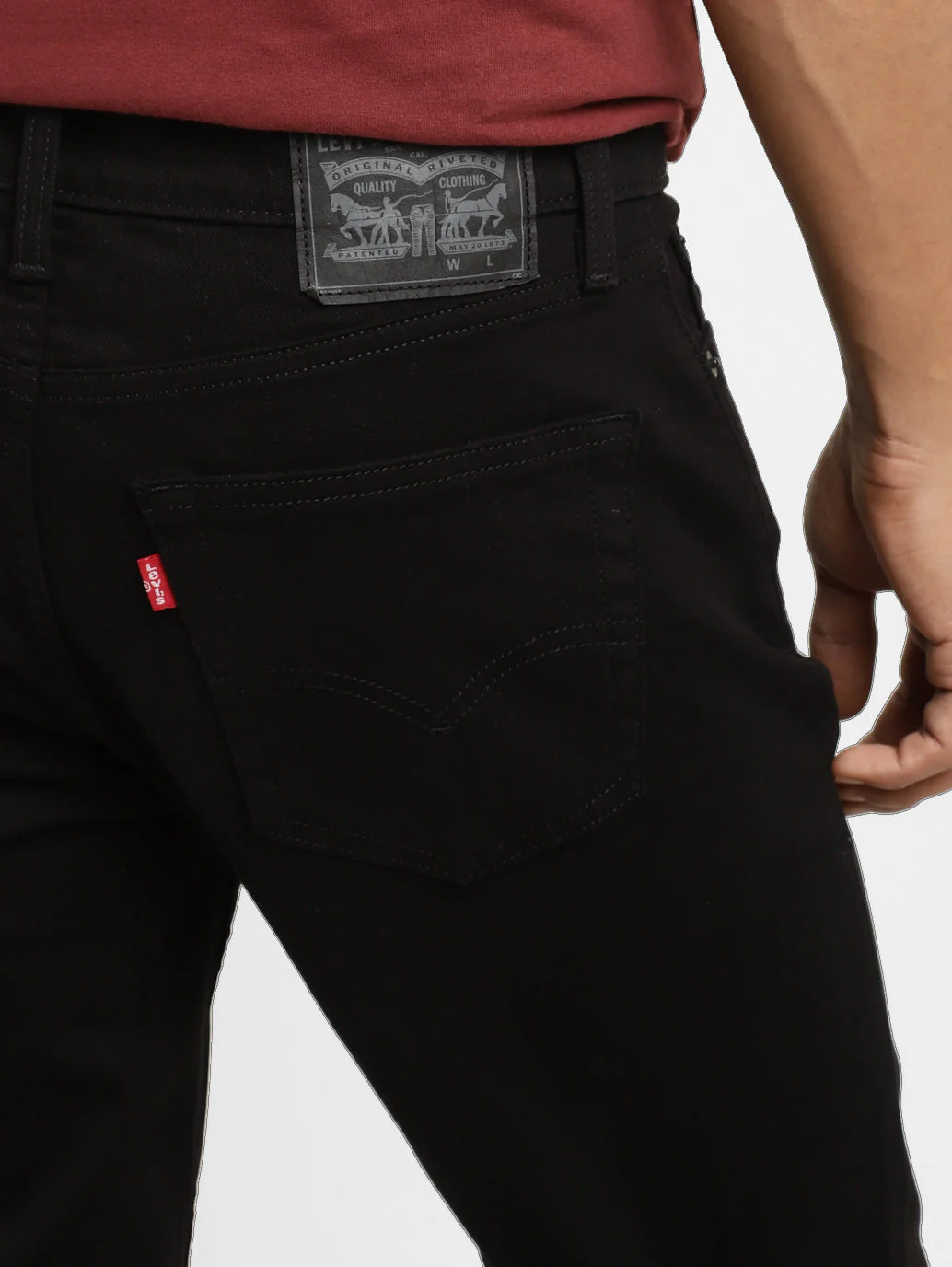 Men's 512 Blue Slim Tapered Fit Mid Rise Jeans - Image 8