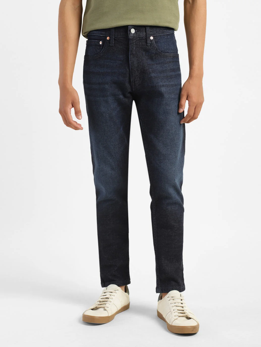 Men's 512 Blue Slim Tapered Fit Mid Rise Jeans - Image 2