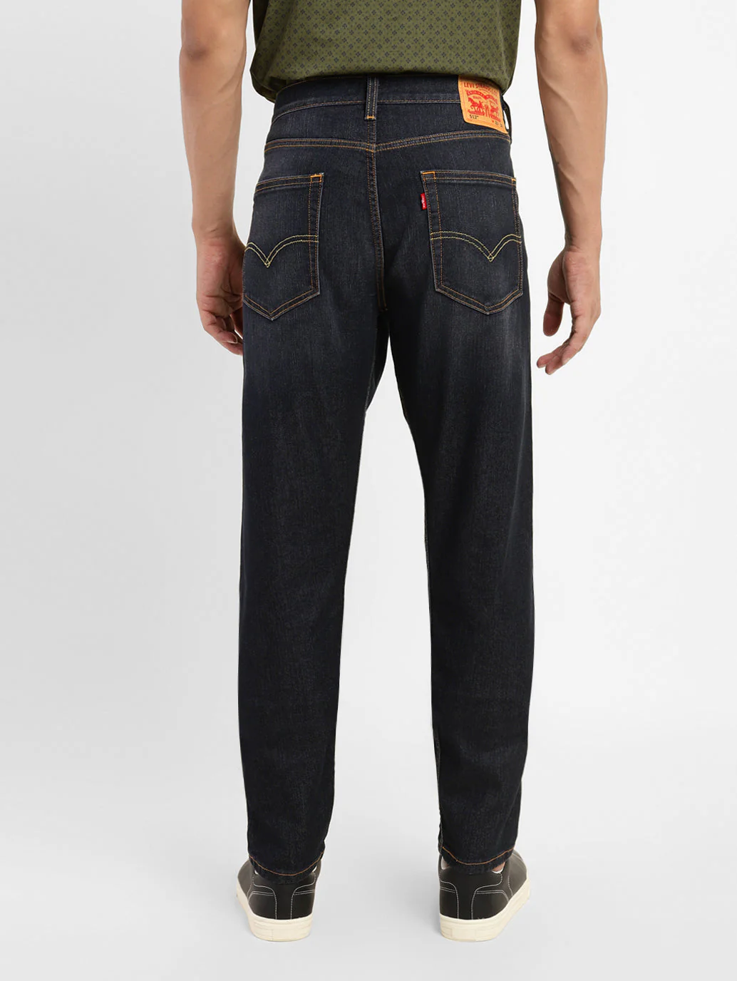 Men's 512 Blue Slim Tapered Fit Mid Rise Jeans - Image 3
