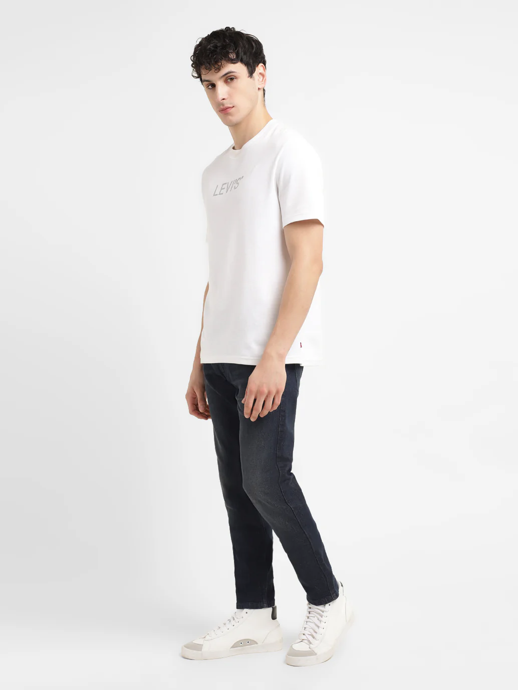 Men's 512 Dark Indigo Slim Tapered Fit Mid Rise Jeans - Image 7