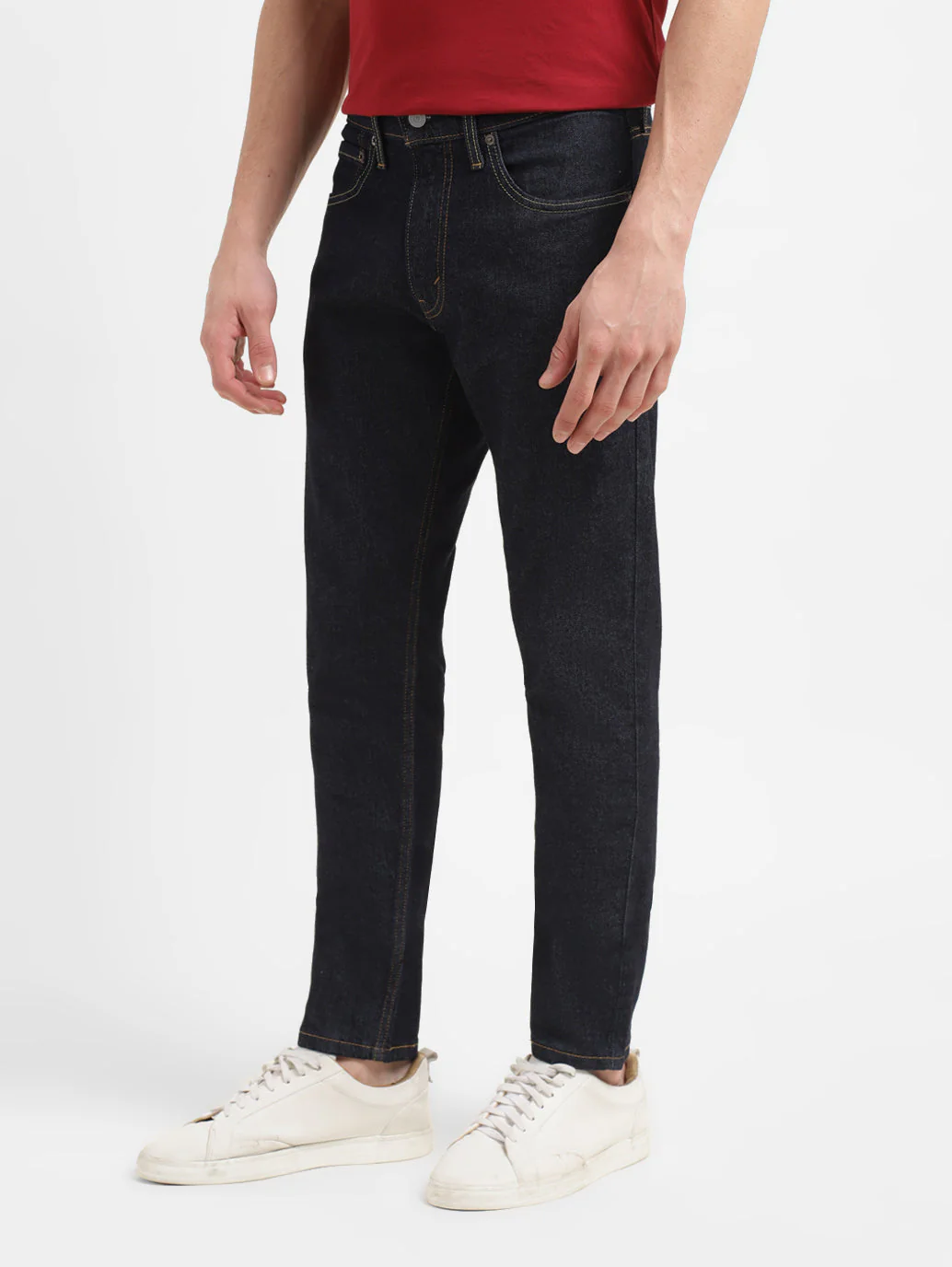 Men's 512 Indigo Slim Tapered Fit Mid Rise Jeans - Image 5