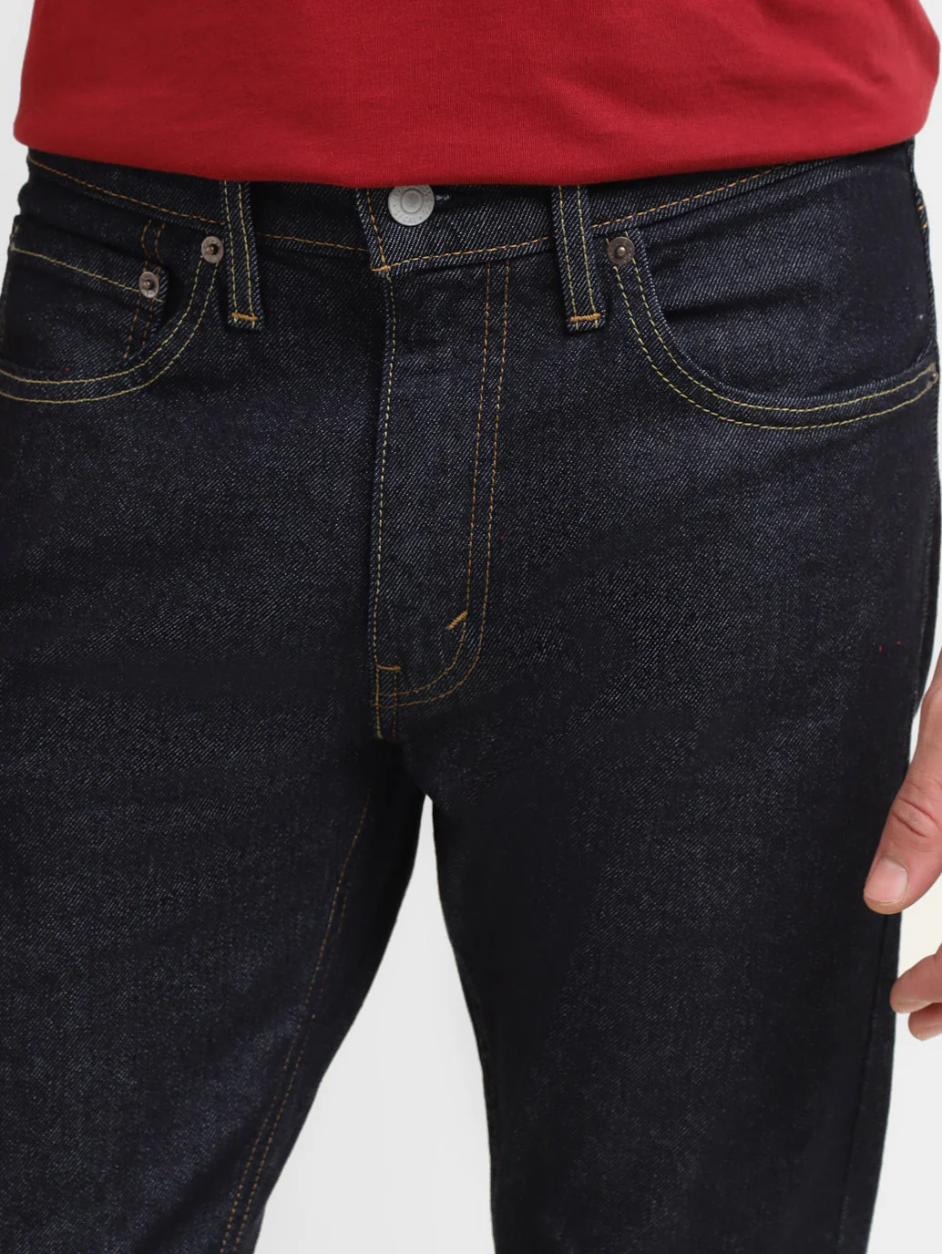 Men's 512 Indigo Slim Tapered Fit Mid Rise Jeans - Image 7