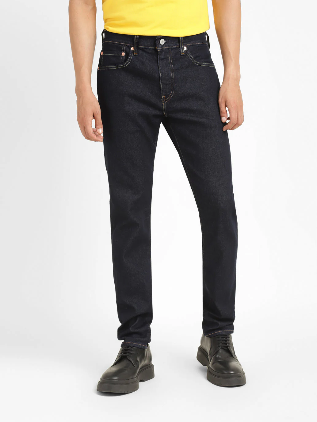Men's 512 Blue Slim Tapered Fit Mid Rise Jeans - Image 2