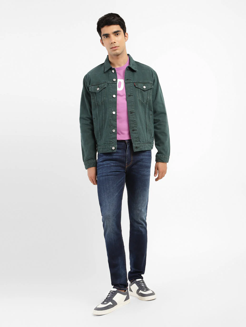 Men's 512 Blue Slim Tapered Fit Mid Rise Jeans - Image 2