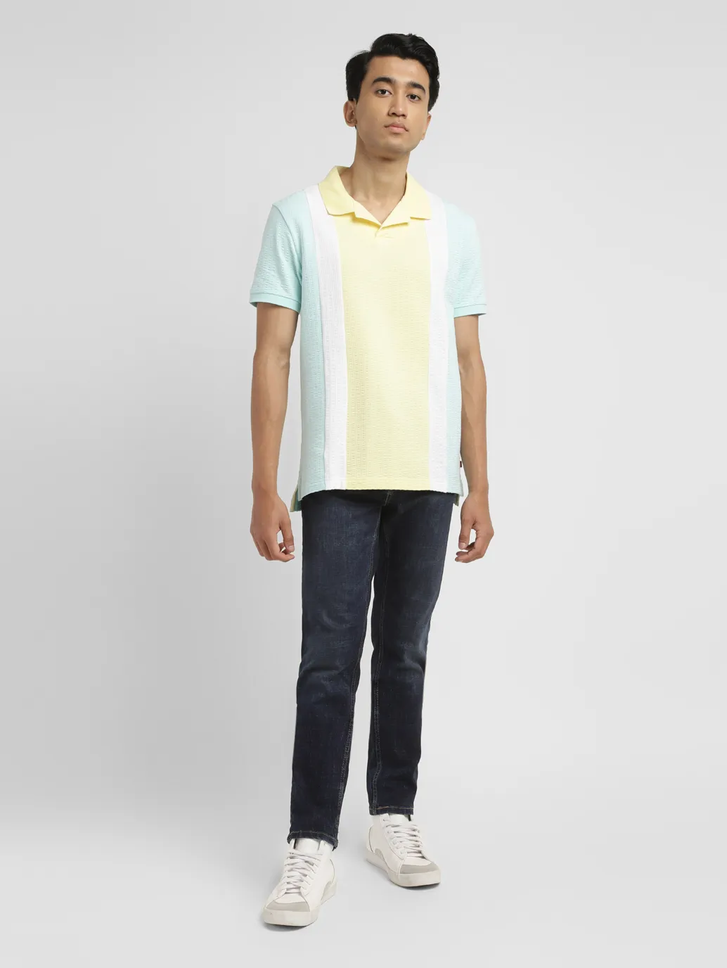 Men's 512 Blue Slim Tapered Fit Mid Rise Jeans - Image 8
