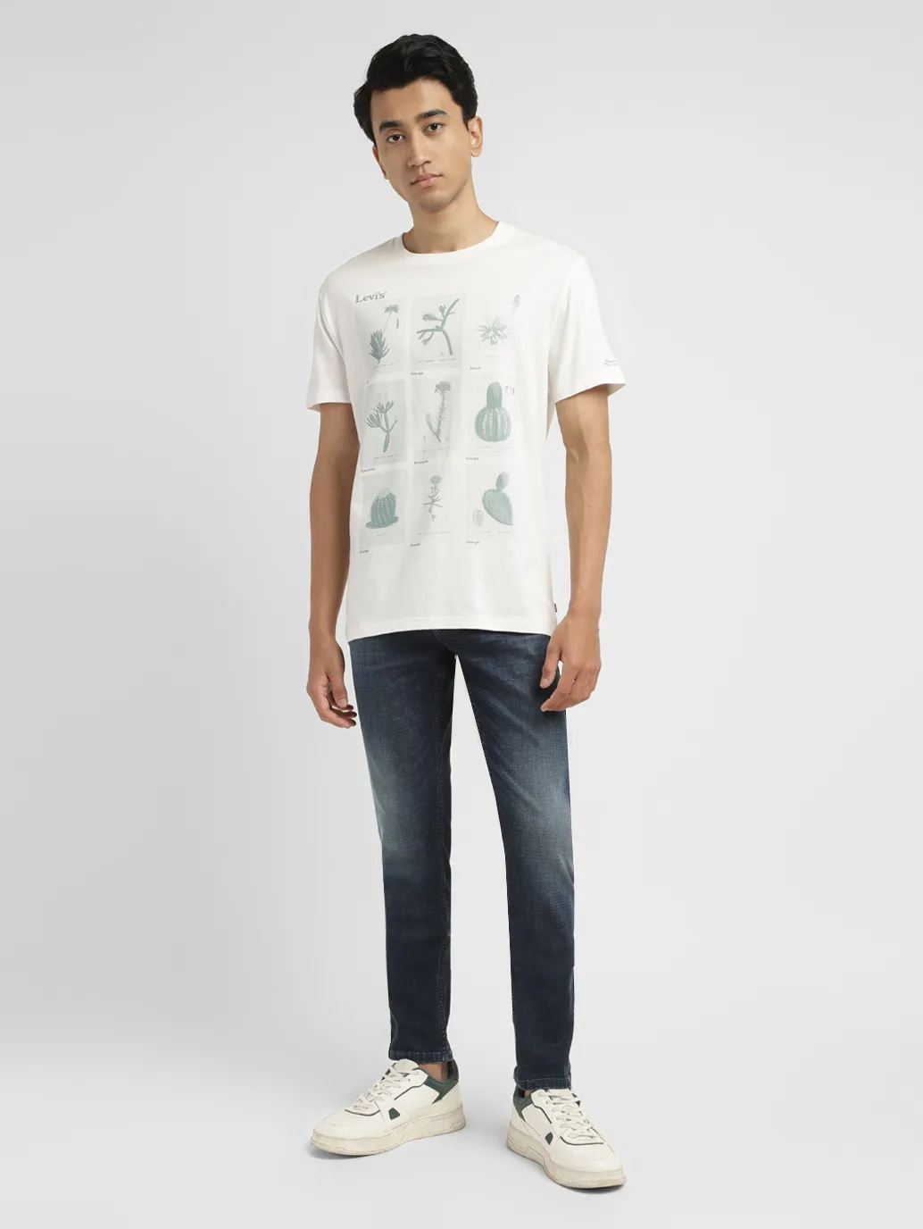 Men's 512 Blue Slim Tapered Fit Mid Rise Jeans - Image 8
