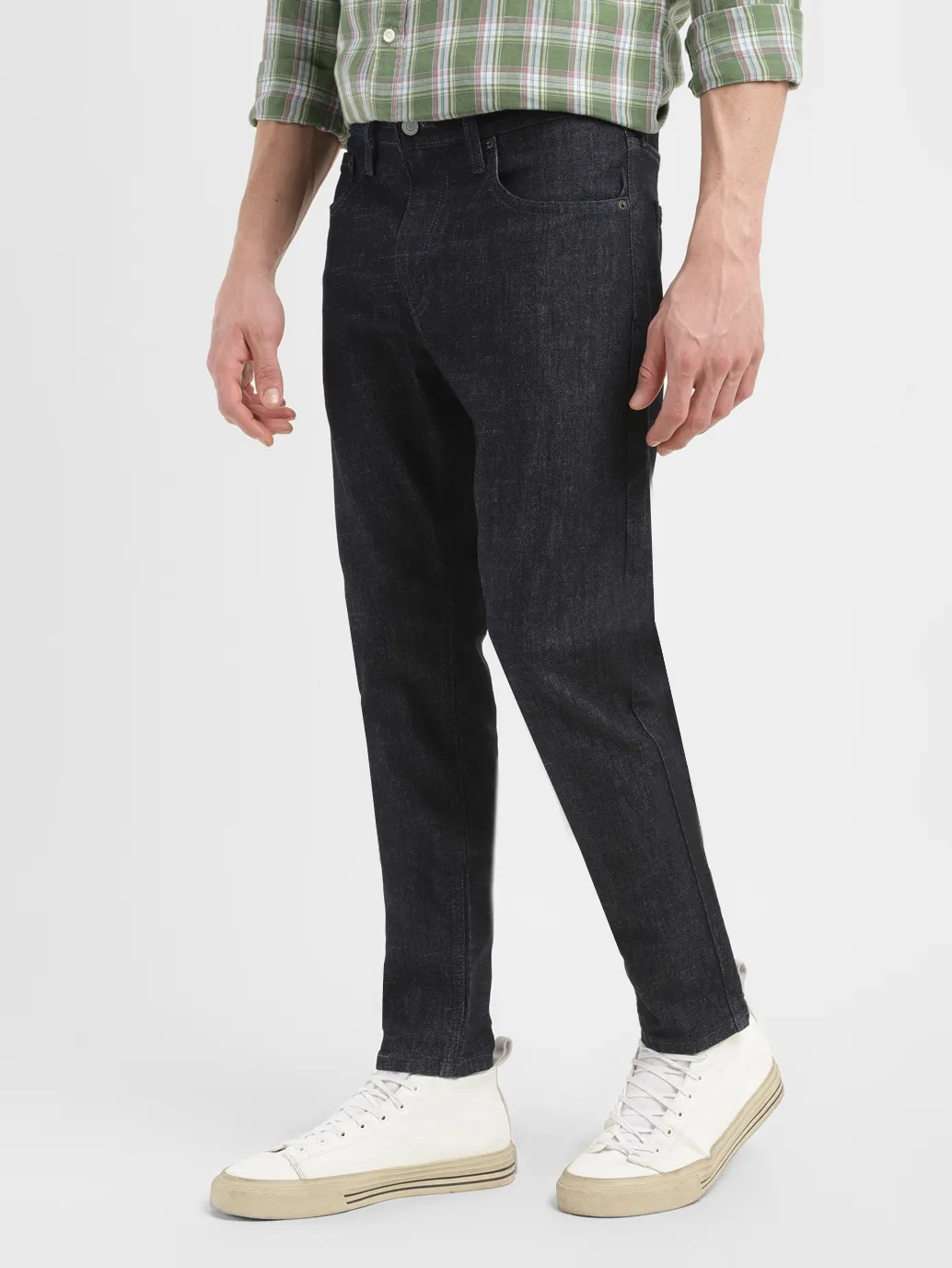 Men's 512 Blue Slim Tapered Fit Mid Rise Jeans - Image 5